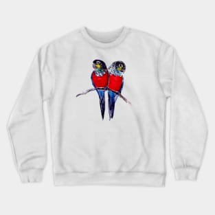 Crimson-bellied Crewneck Sweatshirt